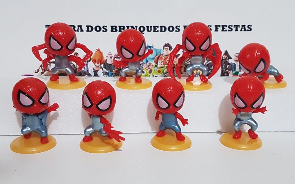 Conjunto 8 pcs Homem Aranha (Portes Incluidos)