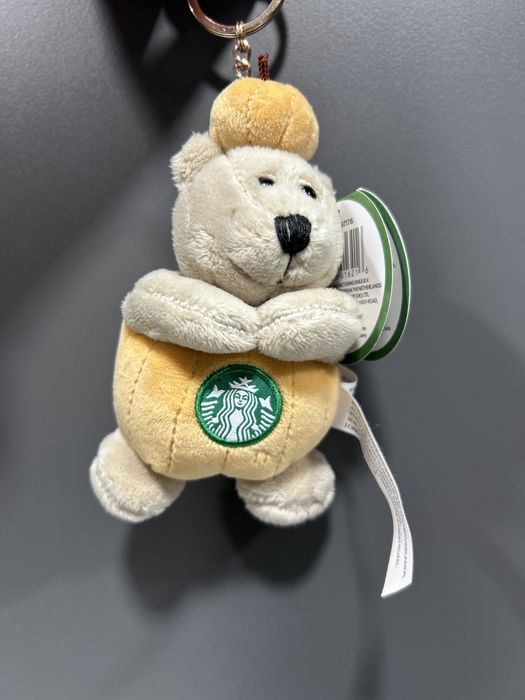 Brelok starbucks miś jesienny starbucks
