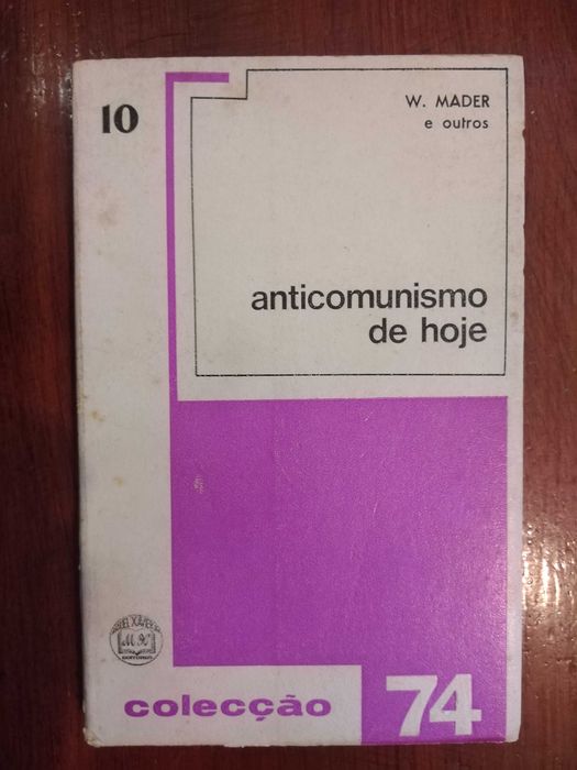 W. Mader - Anticomunismo de hoje
