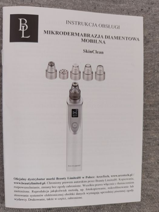Mikrodermabrazja Diamentowa Mobilna