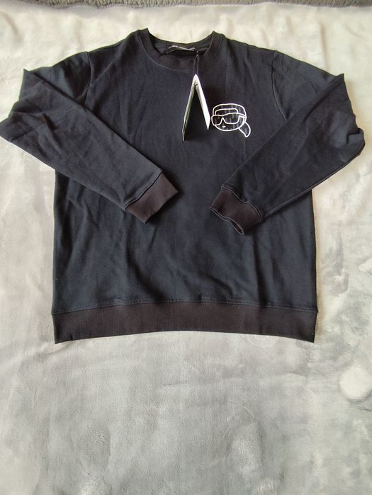 Bluza męska czarna nowa Karl Lagerfeld