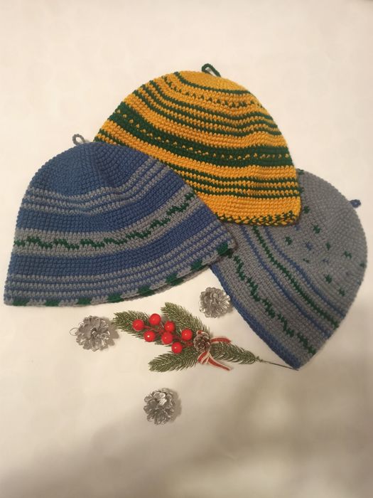 Шапка вовняна для лазні сауни