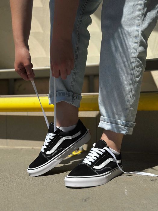 ТОП! Базові кеди ВАНСИ! 36-45 р. Vans old skool Black and white. Вансы