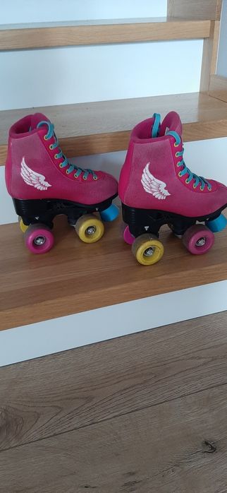 Piekne różowe rolki