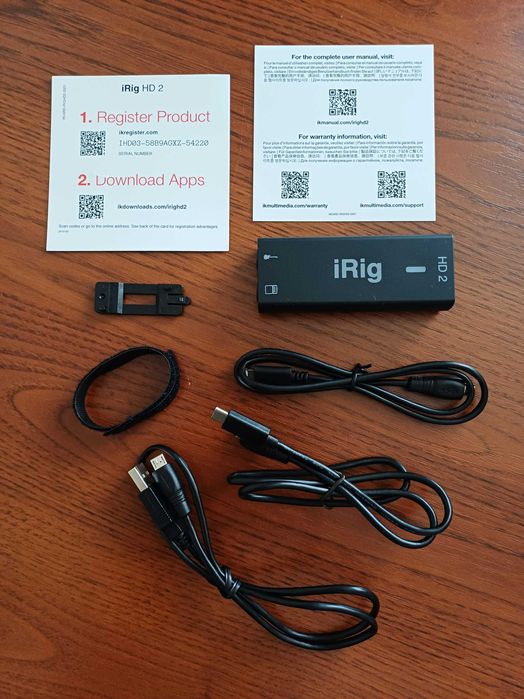 Портативна аудіокарта iRig HD 2