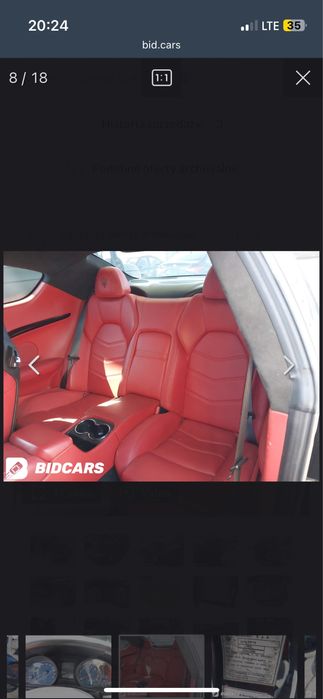 Maserati Granturismo części , silnik skrzynia