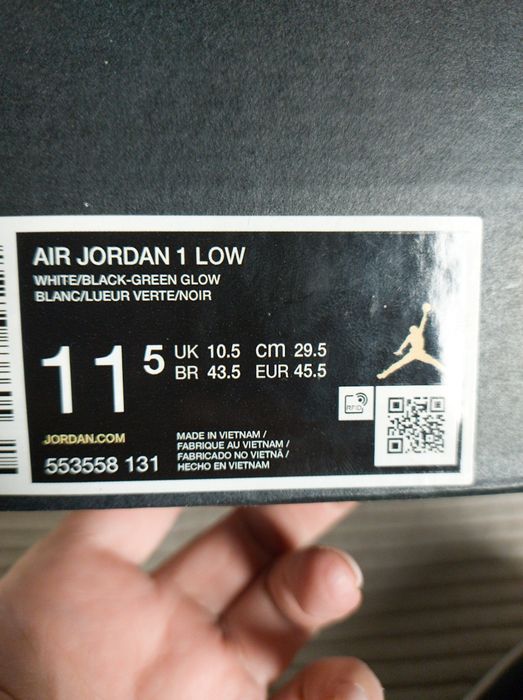 Nike Air Jordan 1 Low rozmiar 45,5