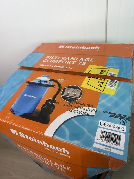 Steinbach Comfort 75 pompa basenowa piaskowa do 40000l XXL - wyprzedaż