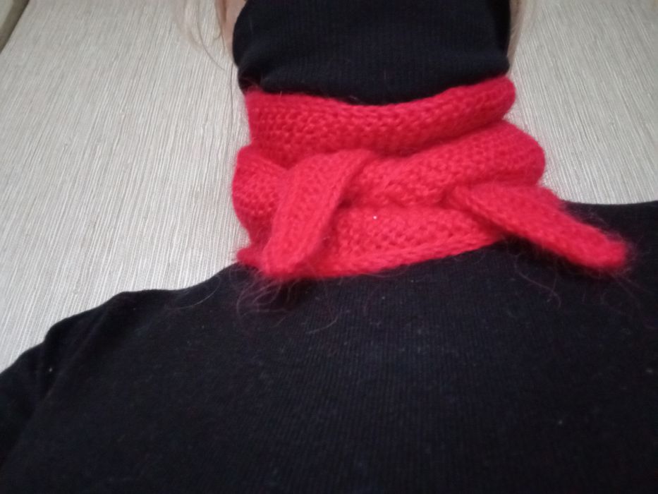 Вязаные шарфики "Софи"