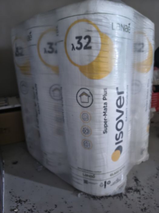Wełna Isover 032 16cm Super Mata Plus Lanae 6 rolek