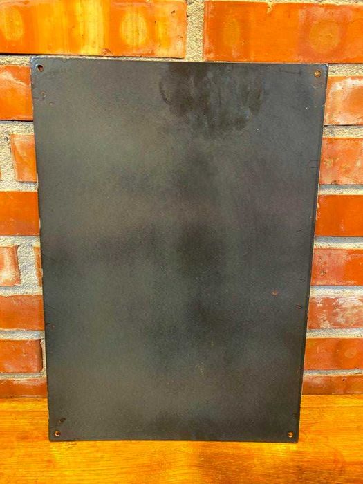 Szyld emaliowany, reklama blacha