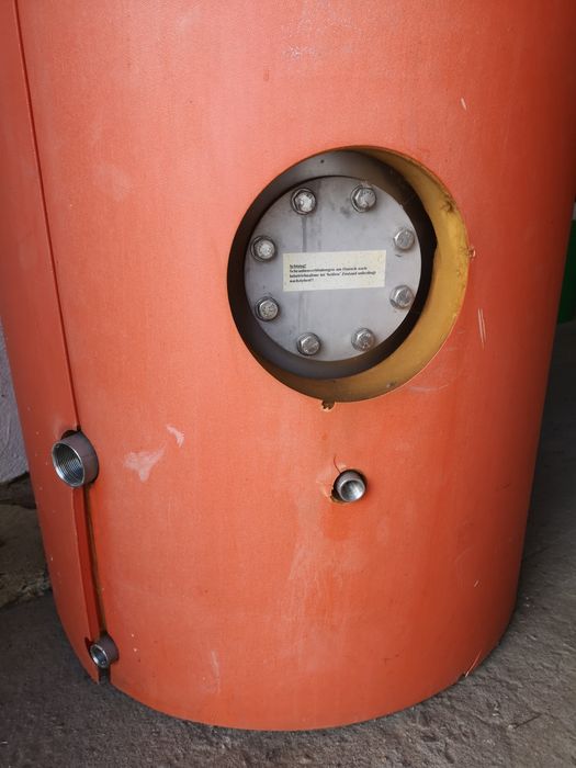 BUFOR Zasobnik 500L stal nierdzewna