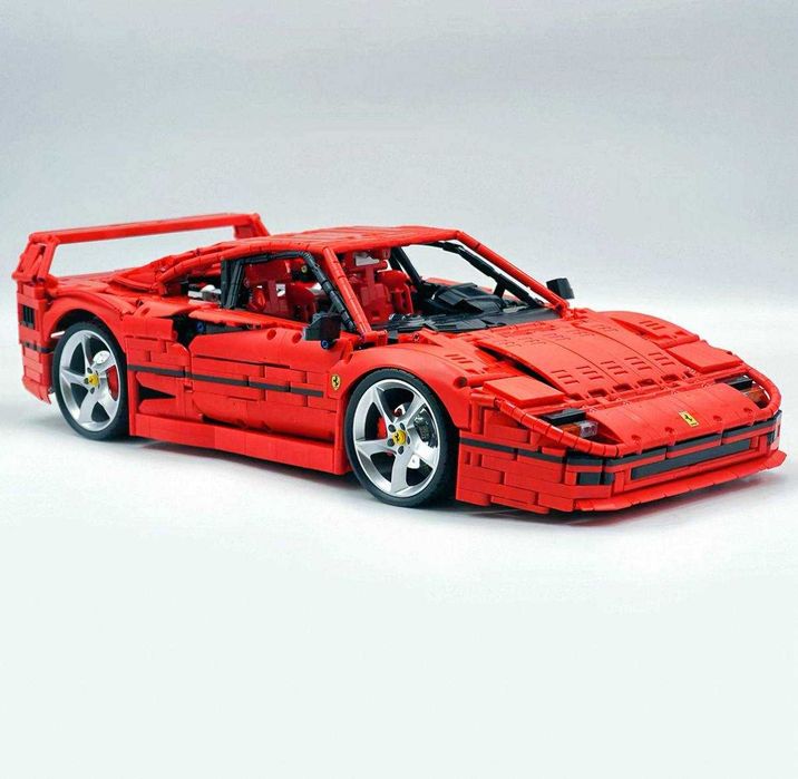 ‼️В дорозі ‼️Конструктор  Ferrari F40 Supercar 1:8 | 4026 деталей
