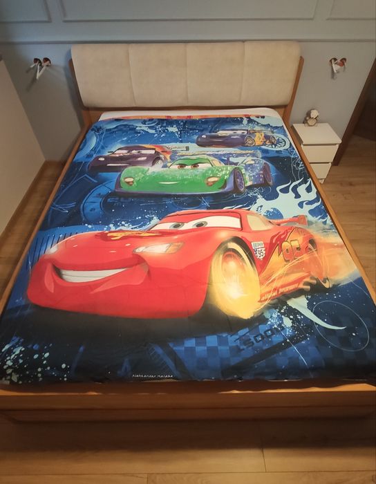 Pościel Auta Cars 160x200 dla dzieci