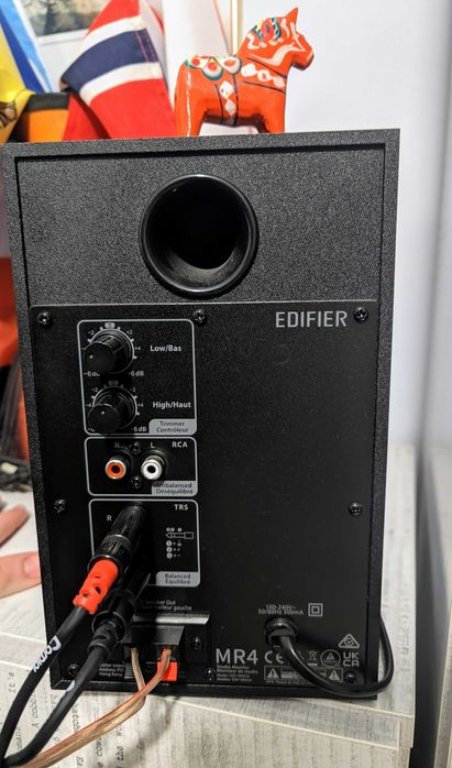 Zestaw 2+1 Monitory Edifier MR4 Subwoofer Edifier T5+dobre kable