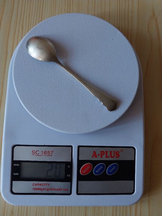 Антікварна ложка срібна 84 Рідкісна 1900 - 1920