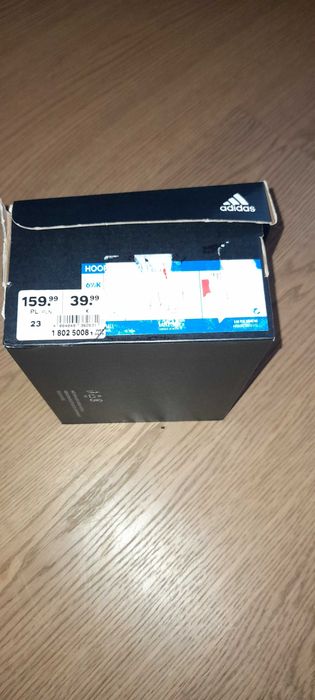 Buty Adidas r. 23 na rzepy + oryginalne pudełko