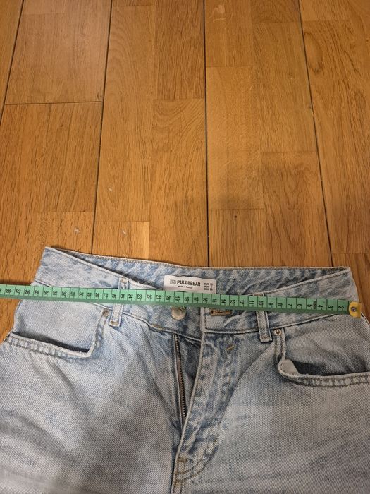 Spodnie jasny jeans wide leg pull&bear  152 lub 32 idealne dla dziewcz