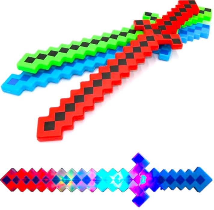 Czerwony Miecz zabawka efektami Zabawka