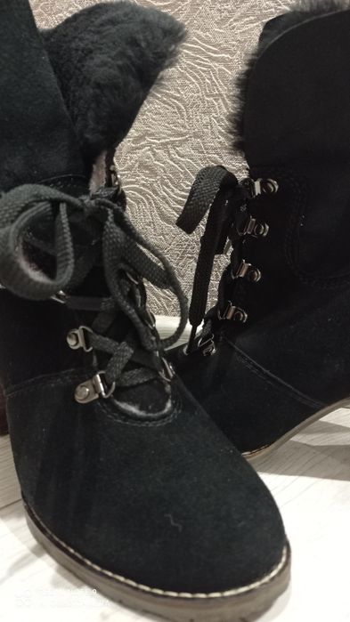 Ботинки/замш/зима
