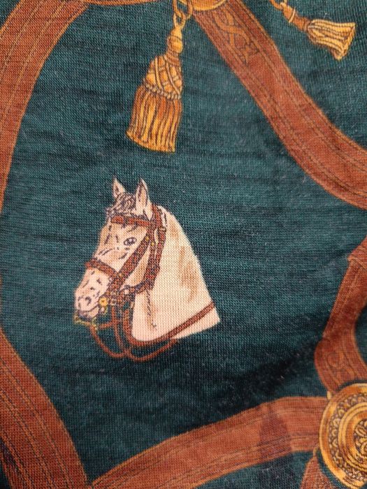 Светр вінтажний кардіган коні