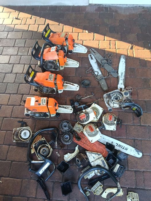 Piła spalinowa 4 sztuki na części Stihl 026