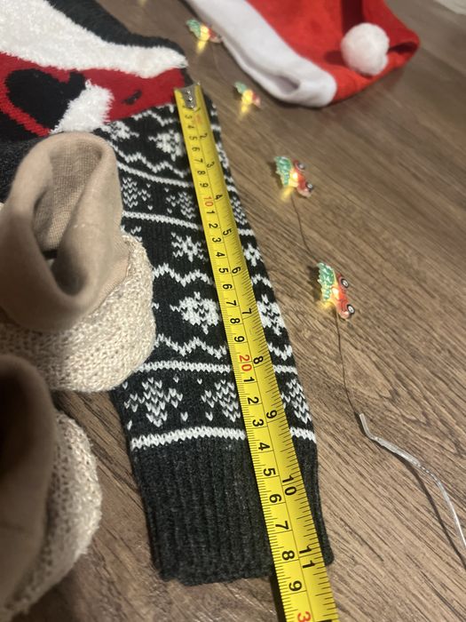 Светр новорічний різдвяний костюм Санта Клауса Миколая