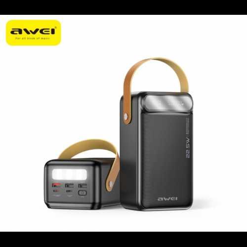 повер банк, Бистра зарядка Power bank AWEI P101K 60000mAh PD22,5W