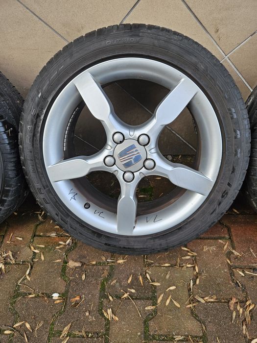 Oryginalne Felgi Koła 17" Seat Leon 5x112 ET54+225.45.17