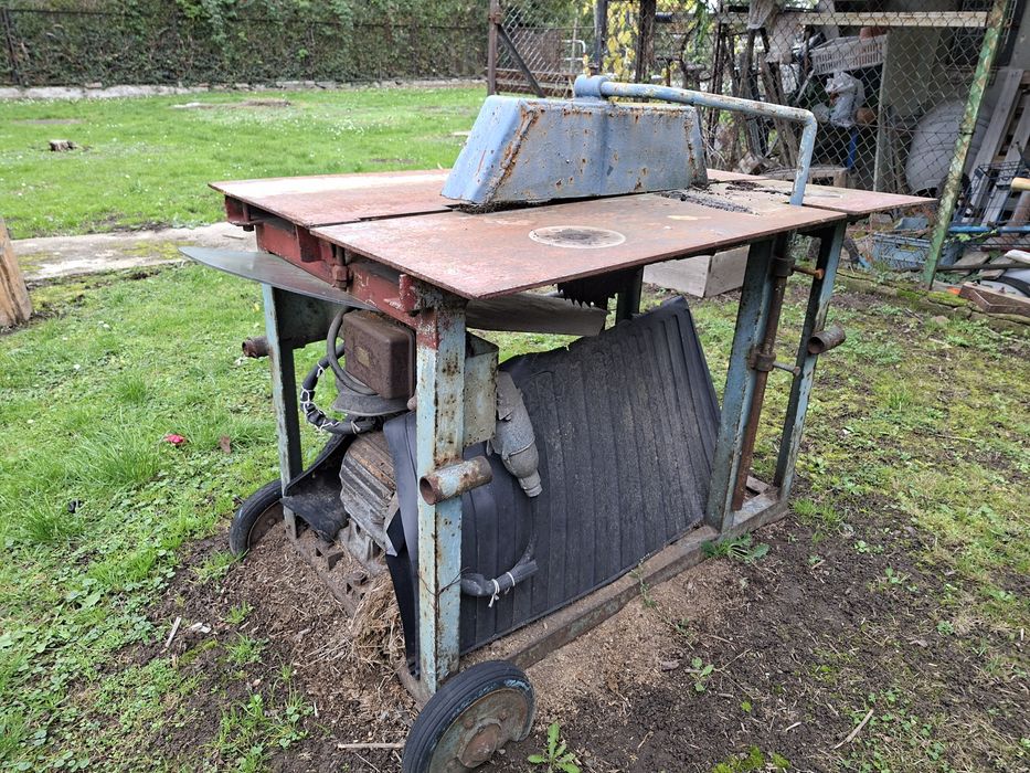 Piła stołowa, Krajzega silnik 5,5 KW, solidna, sprawna