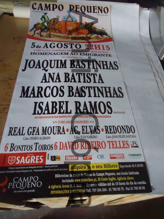 Cartazes de Montra 5