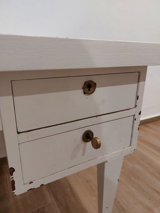 Secretária madeira maciça