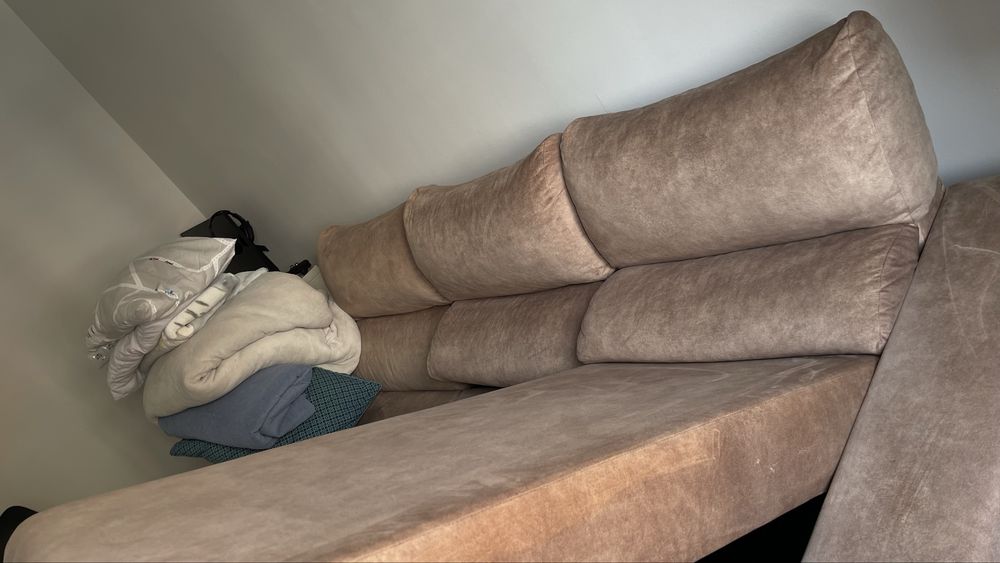 Vendo sofa chemise com bau arrumacao