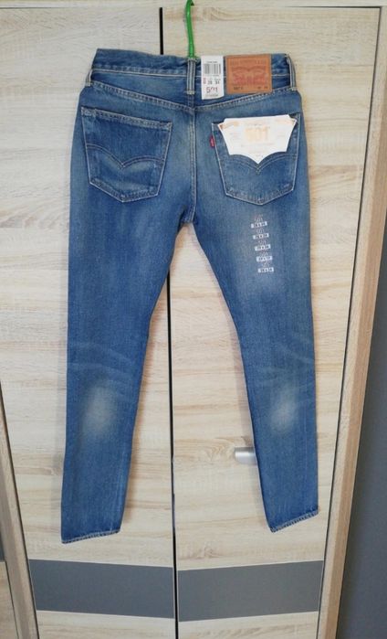 Spodnie levis 501 skinny