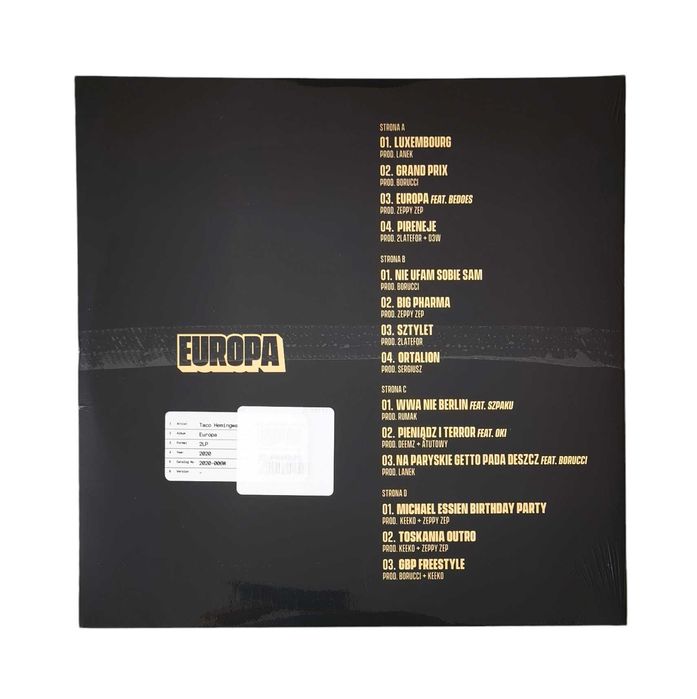 Taco Hemingway – Europa 2xLP Winyl Nowy