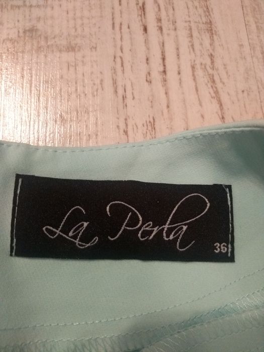 Miętowa sukienka rozm. 36