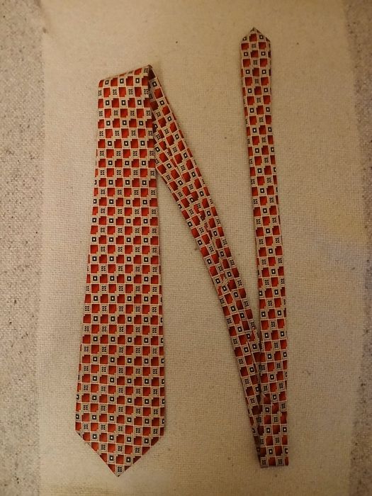 Krawat Davvero Benino Italy Mode VINTAGE | Szeroki 10 cm | Wzory