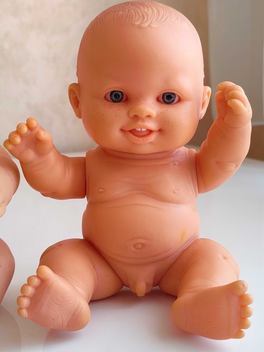 Пупс кукла мальчик европеец Paola Reina. 22cм.запах ванили