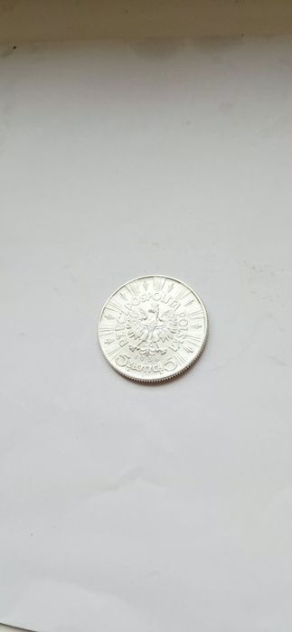 Polska 5 zl 1938 rok Józef Piłsudski zestaw