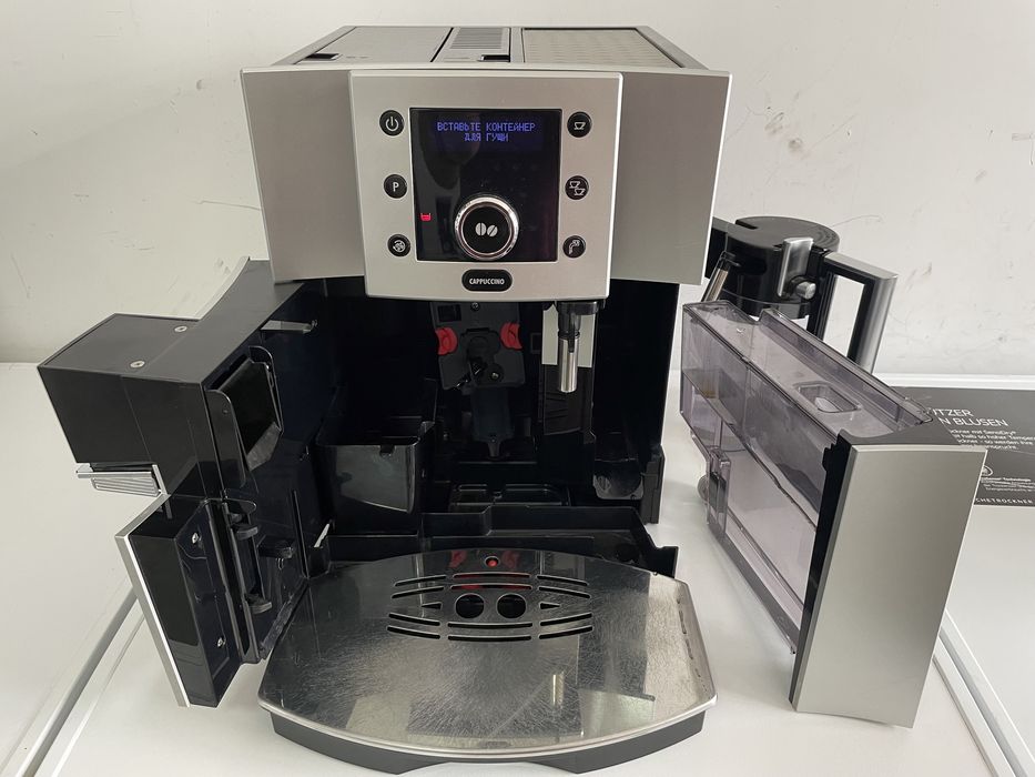 Кофемашина DeLonghi ESAM5500.S Perfecta Cappuccino из Германи гарантия