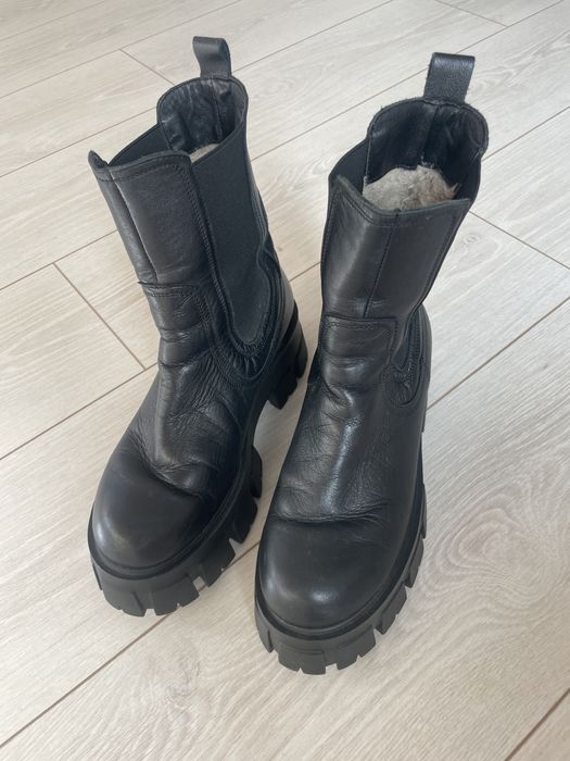 Шкіряні Челслі зимові