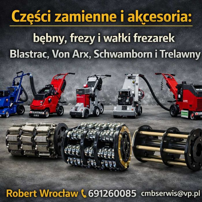 Bęben frezarka Von Arx FR200