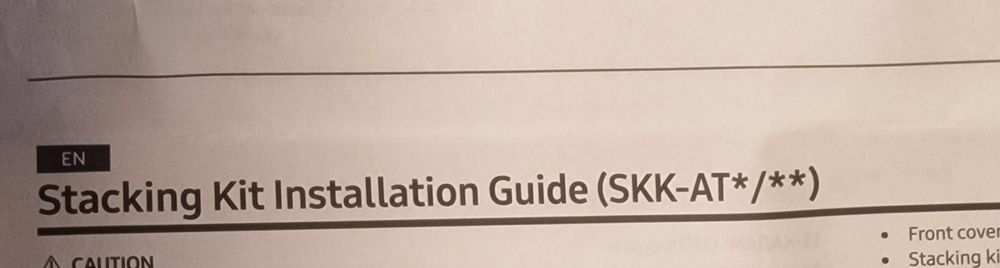 Łącznik do pralki I suszarki samsung SKK-AT