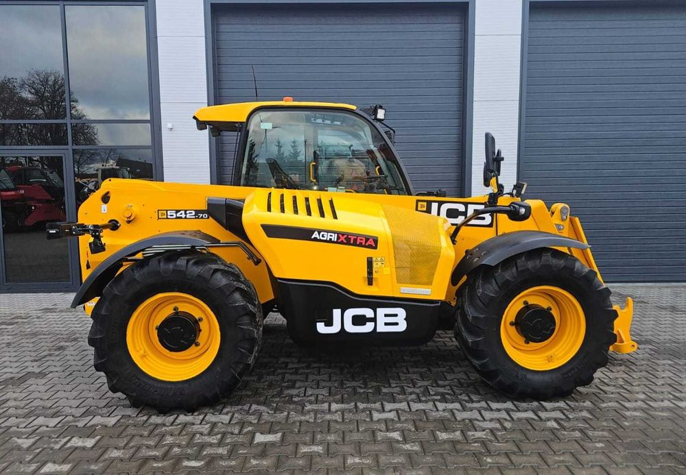JCB 542-70 AGRI XTRA 2021r FULL WERSJA 152kM 40kM/H Michelin Oryginał