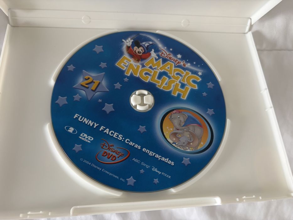 DVD educativo Disney Magic English – Funny Faces (aprender inglês)