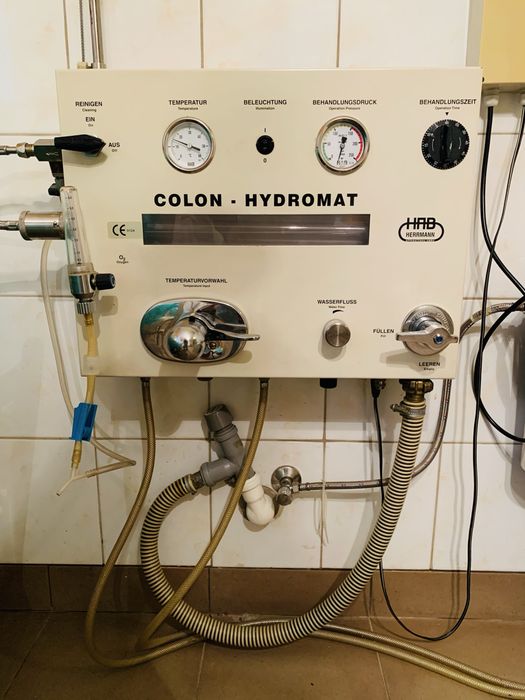 Colon Hydromat - urządzenie do hydrokolonterapii z filtratorem wody