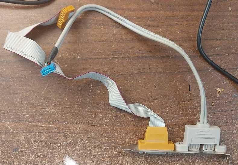 Планка розширення контролер USB 2.0, 2 порти + lpt port, на корпус ПК