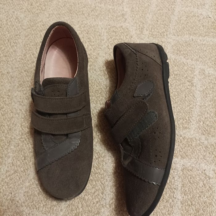 Замшевые кеды мокасины