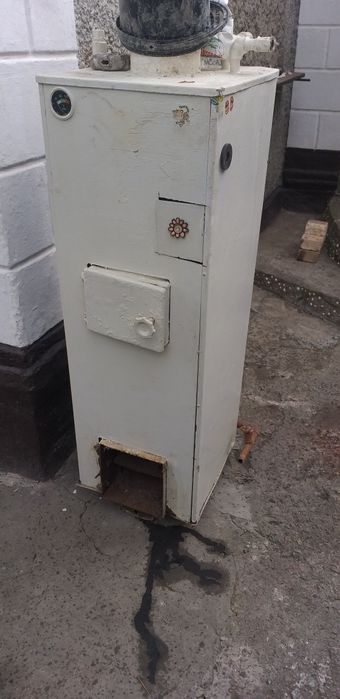 Котел   дрова газ