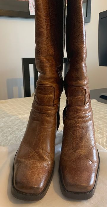 Botas cano alto, Lanidor, camel